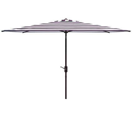 Iris Fashion Line 6.5' x 10' Rectangle Umbrellaby Safavieh