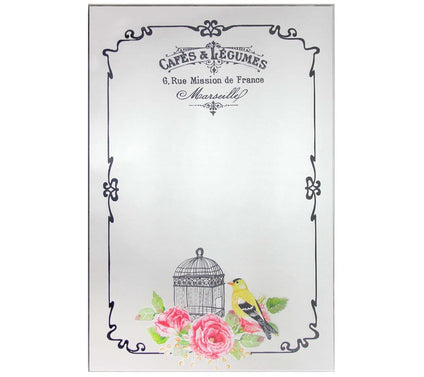 Infinity Instruments 23.5" Decorative Wall Mirror Silver