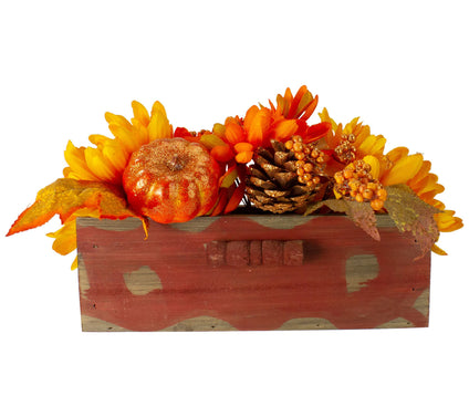 Northlight 14" Harvest Maple & Berry Arrangement Centerpiece
