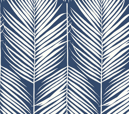 NextWall Palm Silhouette Peel and Stick Wallpap er Roll