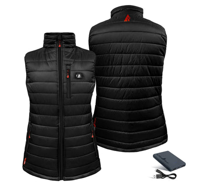 ActionHeat Women's 5V Battery Heated Puffer Ves