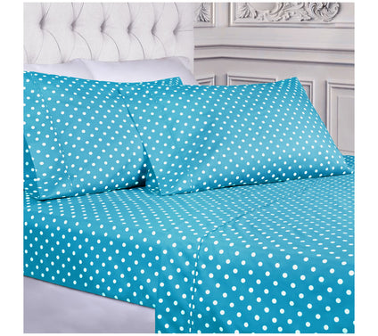 Superior 600 Thread Count Cotton Blend Polka DoSheets, Full