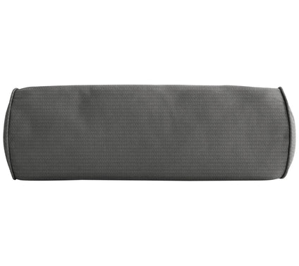 Sorra Home Outdura Steel Bolster Pillow 24 in x8 in x 8 in
