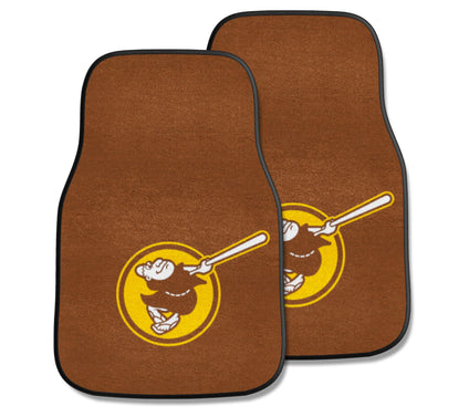 FANMATS MLB 2-Piece Carpet Car Mats Alternate