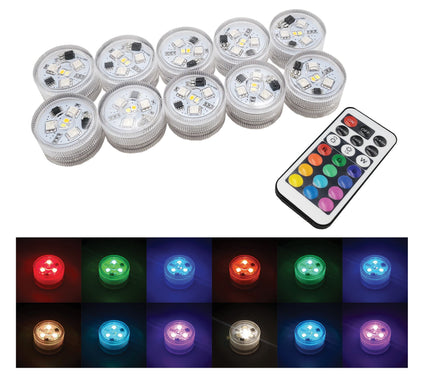LumaBase Submersible Multi-Function Lights w/ R C
