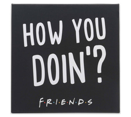 Friends How You Doin Gallery Wrapped Canvas by Open Roads