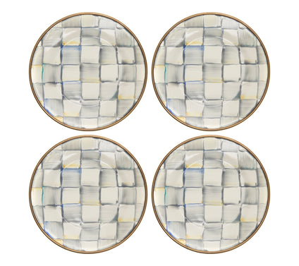 MacKenzie- Childs Set of 4 Appetizer Plates