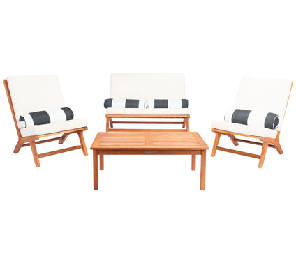 Safavieh Chaston 4pc Outdoor Living Set