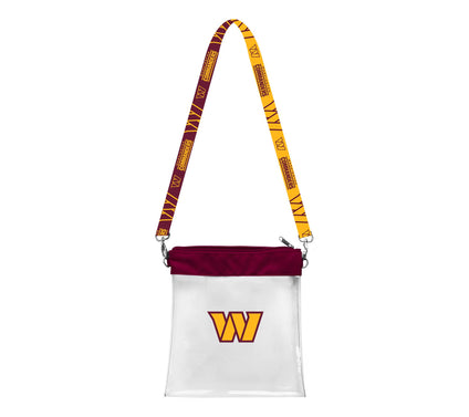 Littlearth NFL Clear Pattern Strap Bag