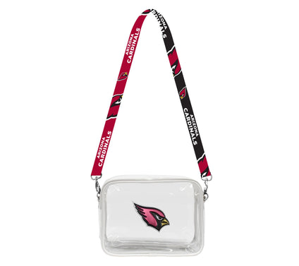 Littlearth NFL 3D Logo Clear Fanny Fan Purse