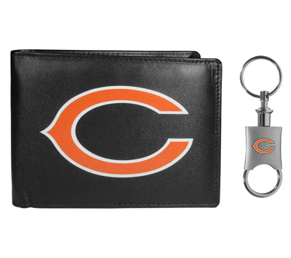 Siskiyou Sports NFL Bi-fold Wallet & Valet Keyhain