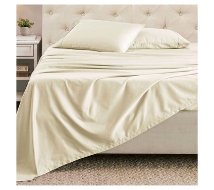 Superior 1500-TC Cotton Blend Solid Sheet Set,Twin/XL