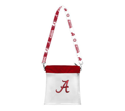 Littlearth NCAA 3D Logo Clear Satchelette