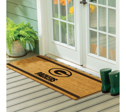Evergreen Extra Large NFL Team Logo Coir Doormat