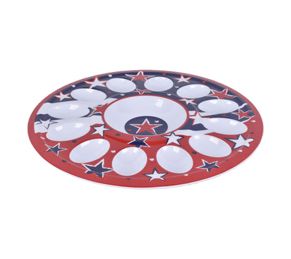 Temp-tations Seasonal 12-Count Melamine Egg Platter
