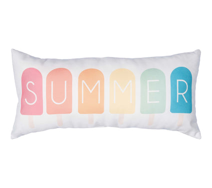 Popsicle Indoor/Outdoor Accent Pillow by Valerie