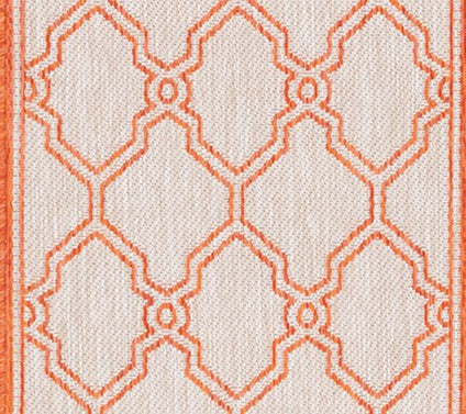 Beach House Casbah 2'-2" x 6' Outdoor Rug by Valerie