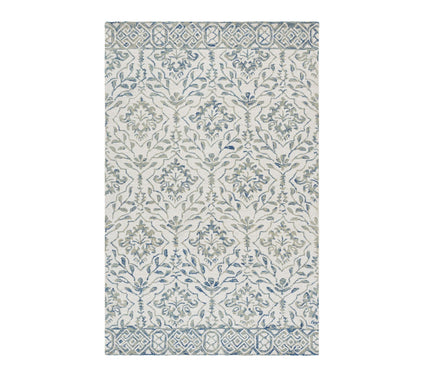 Dip Dye Fleur 6' x 9' Wool Rug by Valerie