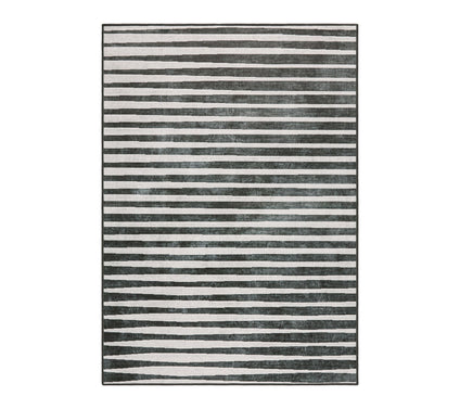Everwash Haven Modern Stripe 6x9 Washable AreaRug