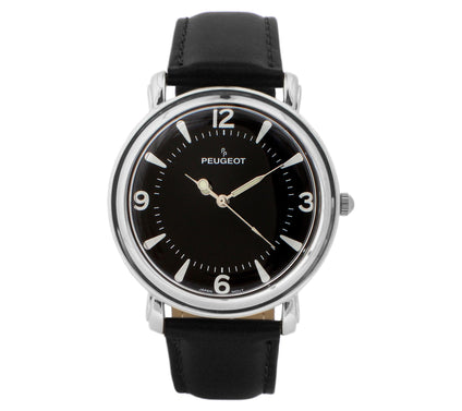 Peugeot Men's Stainless Steel Domed Vintage Watch