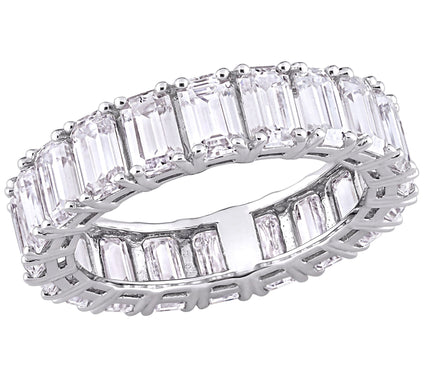 MoissanIce Moissanite 5.70 cttw Eternity Band Rng, 14K Gold