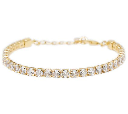 Ettika Giselle Adjustable Sparkle Tennis Bracelet