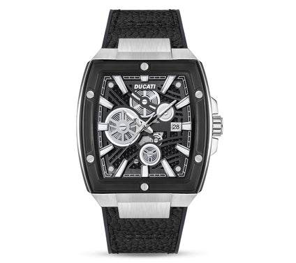 Ducati Corse Men's Dress Sport Black Strap Watch