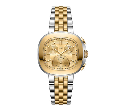 JBW Men's Coast Two-Tone Lab Grown Diamond Accent Watch