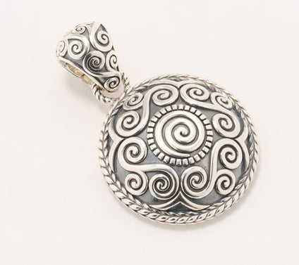 JAI Ireland Sterling Silver Newgrange Texture Enhancer, 12.4g