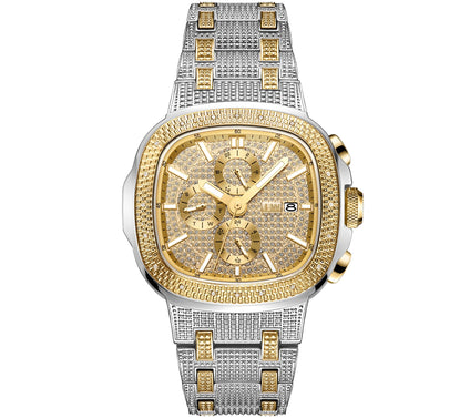 JBW Men's Heist 1/7 cttw DiamondTwo-Tone Watch