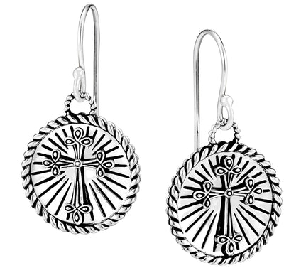 JAI Sterling Silver Charm Earrings