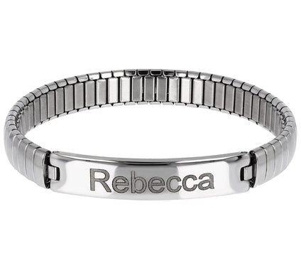 Steel by Design Personalized Expansion Bracelet