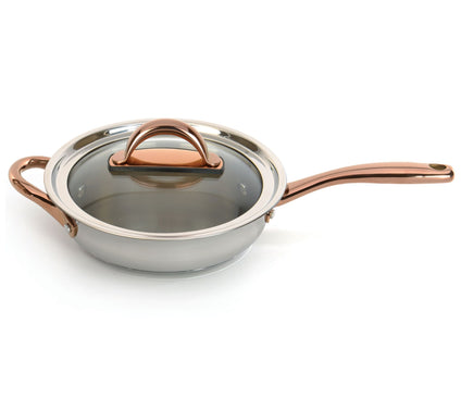 BergHOFF Ouro Gold 18/10 Stainless Steel 9.5" Deep Skillet