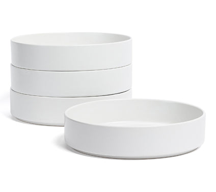 over&back Stackable 40oz Semi-Matte Stoneware Dinner Bowls