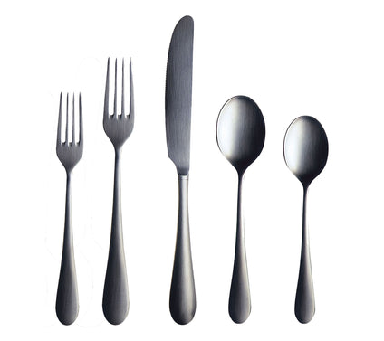 Mepra Natural 5 Piece Flatware Set - Ice