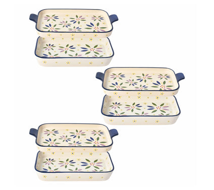 Temp-tations Old World Set of 3 Micro Bakers with Lid-its