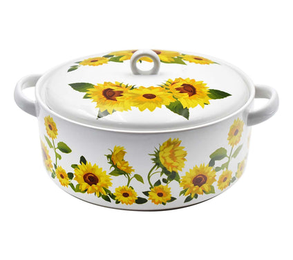 Temp-tations 3-qt Round Lidded Baker with Handles
