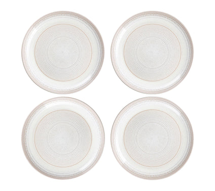 10 Strawberry Street Set of 4 Sun Valley DinnerPlates