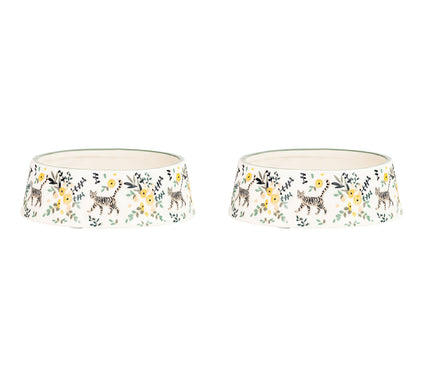 10 Strawberry Street Set of 2 Bella Pet Bowl