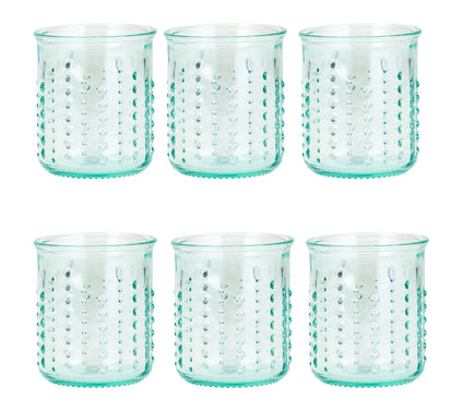 10 Strawberry S treet Set of 6 Urchin Glasswar e, DOF
