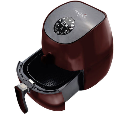 MegaChef 3.5-Qt Pre-Programmed Air Fryer & Mu lti-Cooker - Re
