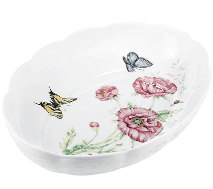 Lenox Butterfly Meadow Scalloped Baker