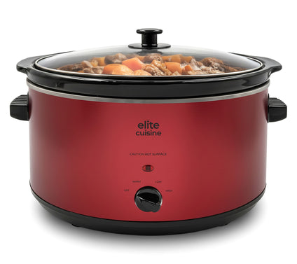 Elite Gourmet 8.5-qt Stainless Steel Slow Cooker