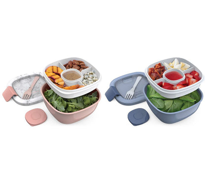 Bentgo Set of 2 Salad Containers