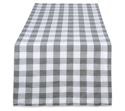 Design Imports Checkers 14" x 108" Table Runner