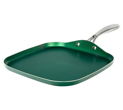 Granitestone 10.5'' Emerald Collection Non-Sti ck Griddle Pan