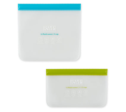 RSVP Set of 2 Press-N-Seal Bags