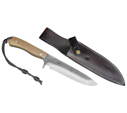Brazilian Flame 8" Camper Trout Stainless Steel Knife w Sheath