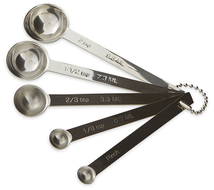RSVP Set of 5 Odd Size Measuring Spoons