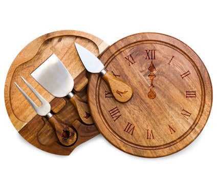 Toscana Cinderella Acacia Cheese Cutting Board & Tools Set